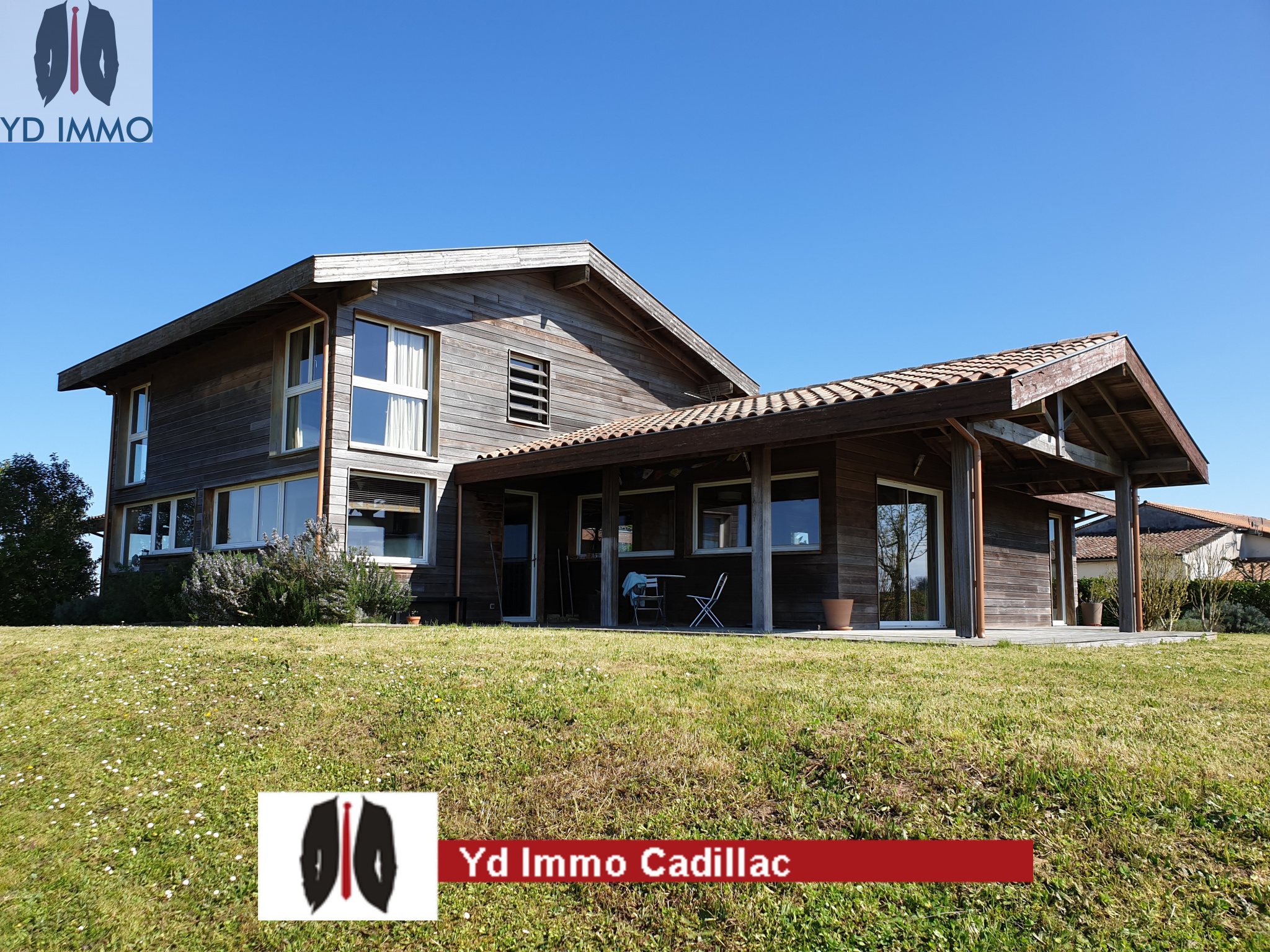 Vente Maison 225m² 6 Pièces à Cadillac-sur-Garonne (33410) - Yd Immo